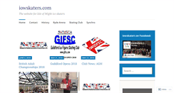 Desktop Screenshot of iowskaters.com